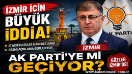 İZMİR'DE AK PARTİ BAYRAĞI DALGALANACAK