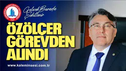 REKTÖR ÖZÖLÇER GÖREVDEN ALINDI