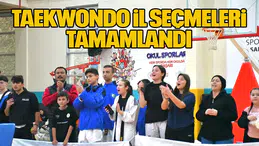 Taekwondo İl Seçmeleri tamamlandı