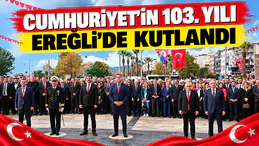 Cumhuriyet’in 103. Yılı Ereğli’de Kutlandı