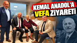 KEMAL ANADOL'A VEFA ZİYARETİ
