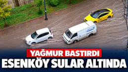 Zonguldak’ta Sağanak Hayatı Felç Etti! Araçlar Yollarda Mahsur Kaldı
