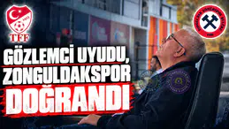 GÖZLEMCİ UYUDU, ZONGULDAKSPOR SAHADA DOĞRANDI