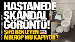 Hastanede Skandal Görüntü: Şifa Bekleyen Mikrop mu Kapıyor?