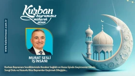 Murat Seslı̇ Kurban bayramını kutladı