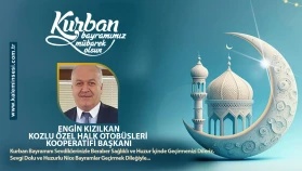 Engin Kızılkan Ramazan bayramını kutladı