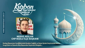 Merve Arslan Kurban bayramını kutladı