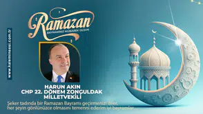 Harun Akın Ramazan bayramını kutladı