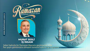 Murat Seslı̇ Ramazan bayramını kutladı
