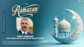 Fırat Bı̇rkan Ramazan bayramını kutladı