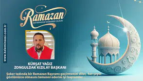 Kürşat Yağız Ramazan bayramını kutladı