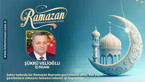 Şükrü Velioğlu Ramazan bayramını kutladı