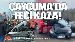 Çaycuma Yolunda Trafik Kazası: Polis Memuru Yaralandı