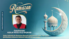 Özgür Kuru Ramazan bayramını kutladı