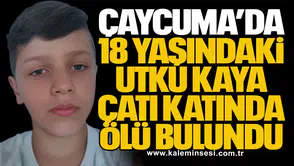 Çaycuma'da 18 Yaşındaki Genç, Çatı Katında Hayatını Kaybetmiş Halde Bulundu
