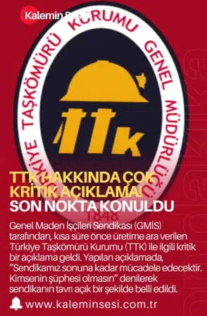 TTK hakkında çok kritik açıklama! Son nokta konuldu