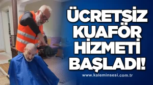 Ücretsiz Kuaför Hizmeti Başladı!