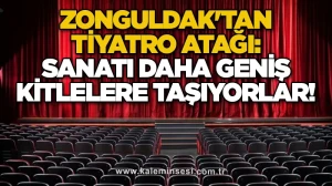 Zonguldak'tan Tiyatro Atağı: Sanatı Daha Geniş Kitlelere Taşıyorlar!