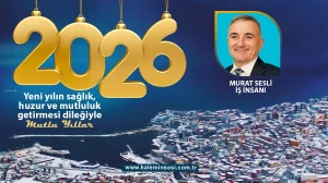 Murat Sesli yeni yılı kutladı