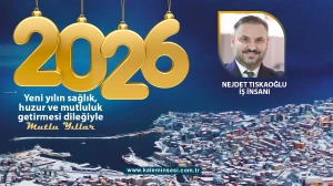 Nejdet Tıskaoğlu yeni yılı kutladı