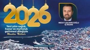 Mesut Şalvarcıoğlu yeni yılı kutladı