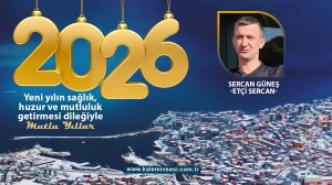 Sercan Güneş yeni yılı kutladı