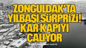 Zonguldak’ta Yılbaşı Sürprizi! Kar Kapıyı  Çalıyor
