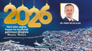 Dr. Ömer Selim Alan yeni yılı kutladı