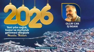 Olcay Can yeni yılı kutladı