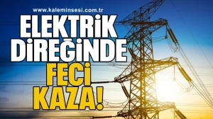 Elektrik Direğinde Feci Kaza: İşçi Hayatını Kaybetti