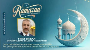 Fırat Bı̇rkan Ramazan bayramını kutladı