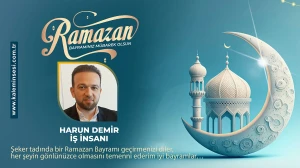 Harun Demı̇r Ramazan bayramını kutladı