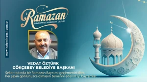 Vedat Öztürk Gökçebey Belediye Başkanı...