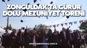 Zonguldak'ta Gurur Dolu Mezuniyet Töreni