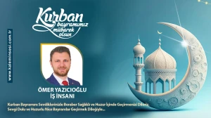 Ömer Yazıcıoğlu Kurban bayramını kutladı