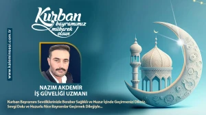 Nazım Akdemı̇r Kurban bayramını kutladı