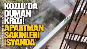 Kozlu’da Duman Krizi: Apartman Sakinleri İsyanda