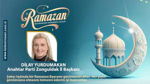 Dilay Yurdumakan Ramazan bayramını kutladı