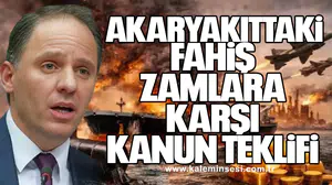 Deniz Yavuzyılmaz’dan akaryakıttaki fahiş zamlara karşı kanun teklifi