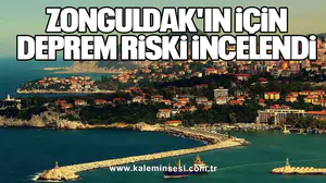 Zonguldak'ın için deprem riski incelendi