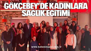 Gökçebey’de Kadınlara Sağlık Eğitimi