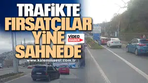 Trafikte fırsatçılar yine sahnede