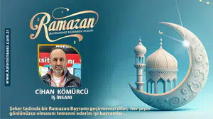 Cihan Kömürcü Ramazan bayramını kutladı