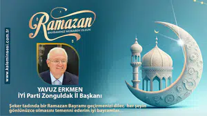 Yavuz Erkmen Ramazan bayramını kutladı