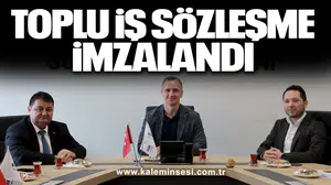 GMİS İLE GÜBRETAŞ SÖĞÜT ALTIN MADENİ ARASINDA TOPLU İŞ SÖZLEŞMESİ İMZALANDI