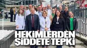 Zonguldak’ta Hekimlerden Şiddete Tepki