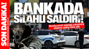 Bankada panik silahlar patladı!