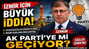 İZMİR'DE AK PARTİ BAYRAĞI DALGALANACAK