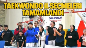 Taekwondo İl Seçmeleri tamamlandı