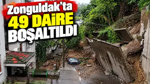 Zonguldak’ta 49 Daire Boşaltıldı